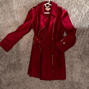Michael Kors Red Winter Coat